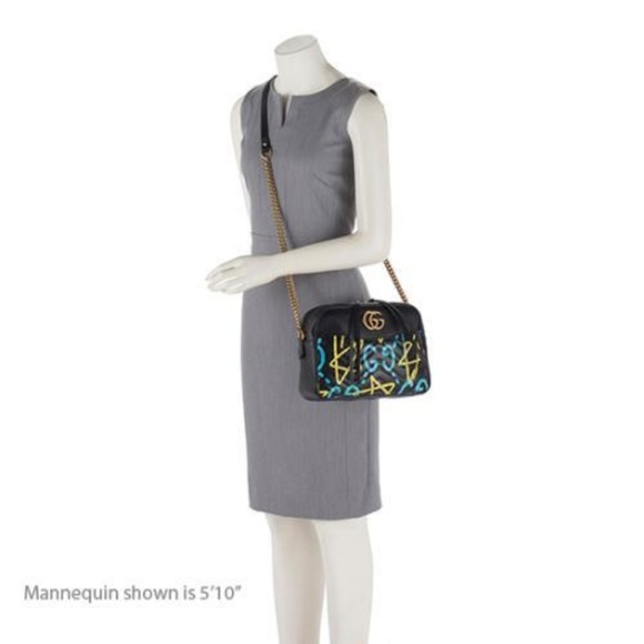 SOLD Gucci Ghost Marmont Medium Leather Bag - Picture 8 of 8